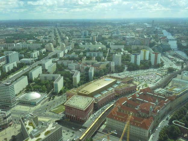 Berlin from the Fernsehturm – scroll down | Berlin 2016